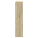 Book Cabinet Sonoma Oak 102x29x143 cm Engineered Wood 3310300