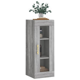 Wall Mounted Cabinet Grey Sonoma 34.5x34x90 cm 828906