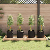 Tomato Cages with Plant Bags 4 pcs 116 cm Steel and PP 3281484