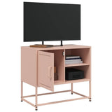 TV Cabinet Pink 68x39x60.5 cm Steel 846519