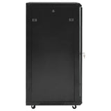 Network Cabinet with Storage Black 600 x 600 x 1200 mm Steel 30268