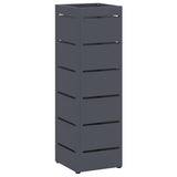 Umbrella Stand Anthracite 15.5 x 15.5 x 49 cm Metal 868514