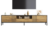 170*35*50cm TV cabinet,TV board, TV console with 2 cabinets and 1 drawer, TV table, TV stand, living N605P417178N