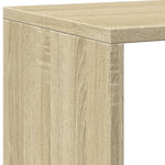 Book Cabinet Sonoma Oak 137.5x29x137.5 cm Engineered Wood 3310291