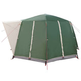 Cabin Tent 6-Person with Roof Green 425 x 396 x 222 cm 42004023