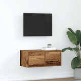 TV Cabinet Old Wood 60x31x25.5 cm Engineered Wood 861504
