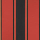 Retractable Awning Orange and Brown 3x2.5 m Fabric and Aluminium 3154566