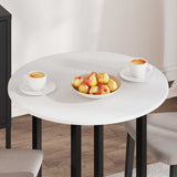 Table Top White 70 x 1.5 cm Engineered Wood 880411