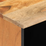 TV Cabinet 80x34x46 cm Solid Wood Acacia 377520