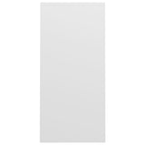 Notebook Desk White 102.5x35x75 cm Engineered Wood 808341