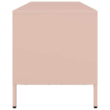 ZNTS TV Cabinet Pink 135x39x43.5 cm Cold-rolled Steel 851305