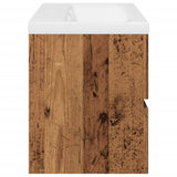 Sink Cabinet with Built-in Basin Old Wood 3328923