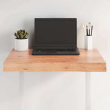 Table Top Light Brown 60x50x cm Treated Solid Wood Live Edge 363934