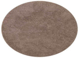 Anti-slip Shaggy Rug Brown 160 x 160 cm PP 4019801