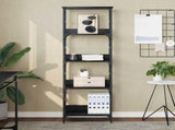 Bookshelf Black Oak 50x33x153cm Engineered Wood 882756
