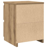 Bedside Cabinets 2 pcs Aritisan Oak 30x30x40 cm Engineered Wood 855849