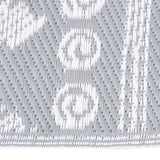 Outdoor Rug ARAKIL Grey 190x290 cm PP 316973
