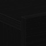 Bedside Cabinet 2 pcs Black Oak 40 x 30 x 30 cm Engineered Wood 862460