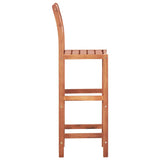 Bar Chairs 2 pcs Solid Acacia Wood 46314
