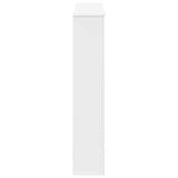 Fireplace Surround White 100 x 20 x 100 cm Engineered Wood 8006615