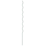 ZNTS Spiral Plant Support Green Metal 170 cm Planters Plant Support 4107053