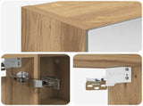 Bathroom Mirror Cabinet Artisian Oak 60 x 14.5 x 70 cm 889062