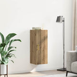 Wall Mounted Cabinet Artisan Oak 34.5 x 34 x 90 cm 882605