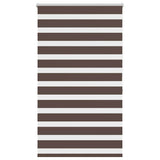 Zebra blind 100.9x175 cm Fabric Width 96.7 cm coffee 240213