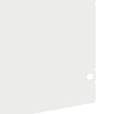Lawn Edgings 10 pcs White 103 x 0.05 x 22 cm Steel 874810