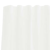 Voile Curtains with Rod Pockets 2 pcs White 4102243