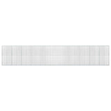 Gabion with 5 mm Wire and 5x10 cm Mesh 1100x30x200 cm 3464704