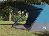 Camping Tent with Roof Blue 482 x 360 x 227 cm Taffeta 42001188