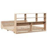 Bed Frame without Mattress 180x200 cm Super King Solid Wood Pine 3323680