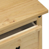 Dressing Table Corona 110x47x75 cm Solid Wood Pine 4005685