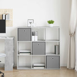 Sideboard with Drawer Concrete Grey 102 x 31 x 99.5 cm 8000495