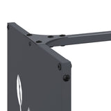 Firewood Rack Anthracite 40x30x80 cm Cold-rolled steel 864221
