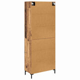 Highboard with Drawer 2 pcs Old Wood Engineered Wood 3415698