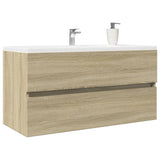 Sink Cabinet Sonoma Oak 90x38.5x45 cm Engineered Wood 849638
