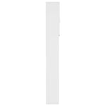 ZNTS Washing Machine Cabinet White 64x25.5x190 cm 808422