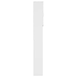 ZNTS Washing Machine Cabinet White 64x25.5x190 cm 808422