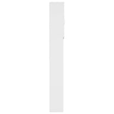 Washing Machine Cabinet White 64x25.5x190 cm 808422