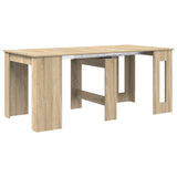 Dinning Table 180 x 85 x 75 cm Engineered Wood Sonoma Oak 3424941