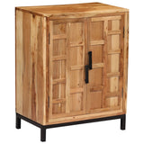 Sideboard Solid Acacia Wood 60x35x76 cm Brown 246135