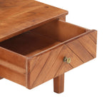 ZNTS TV Cabinet 110x40x41 cm Solid Acacia Wood 286577