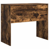 Desk Smoked Oak 90 x 40 x 76 cm 869398