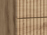 Bedside Cabinet Artisan Oak 62 x 34.5 x 47.5 cm Engineered Wood 894784