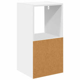 Bedside Table 2 pcs White 35 x 32 x 68.5 cm Engineered Wood 8000629