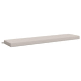 2-Piece Bench Cushions SOEST 2 pcs 100% Polyester White 950015