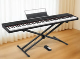 GPPD01-203 88 Key Semi-Weighted Standard Keyboards Digital Piano with Metal Stand, MIDI Bluetooth, 49774231