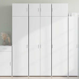 Storage Cabinet White 70x42.5x225 cm Engineered Wood 3281322